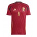 Belgium Axel Witsel #6 Replica Home Shirt Euro 2024 Short Sleeve